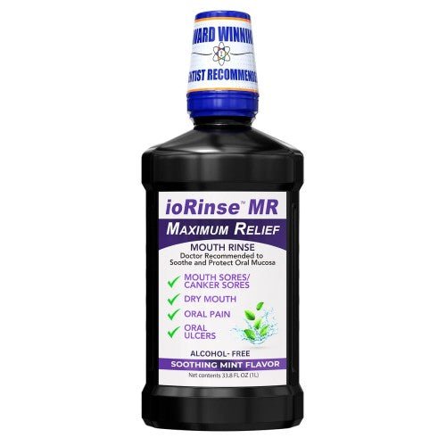IoRinse MR Maximum Relief Mouth Rinse – Soft Mint - IoRinse - GoldenDent